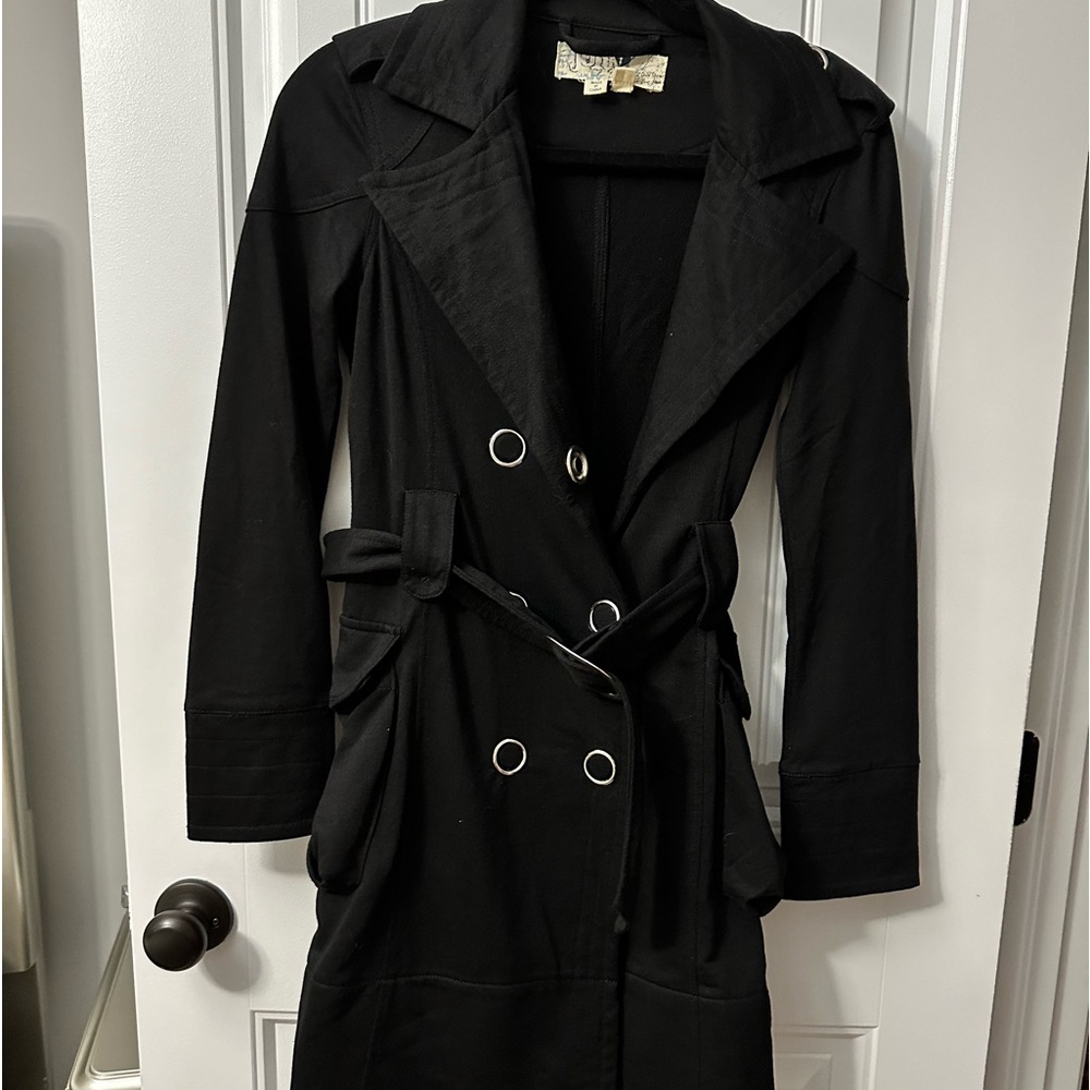 Jolt Black trenchcoat